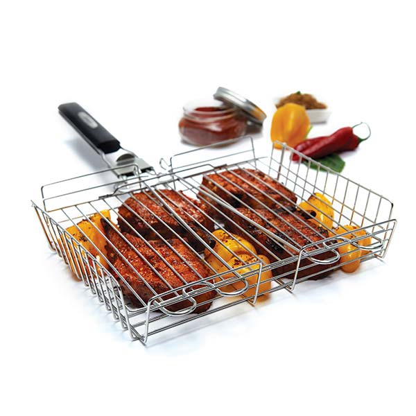 Broil King 65070 RVS dubbele rooster met afneembaar handvat