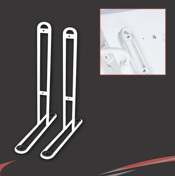 Vloerstandaard voor ADAX lage verwarmingspanelen Vloerstandaard voor ADAX lage verwarmingspanelen