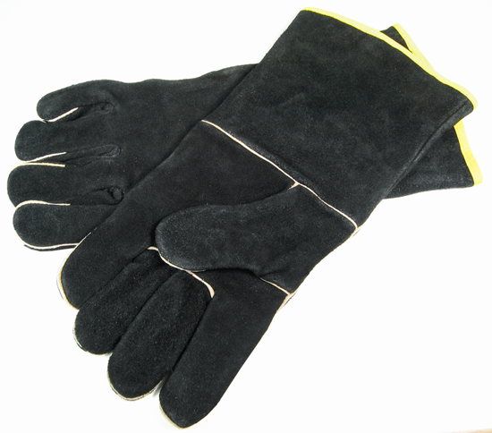 Grillpro zwarte leren barbecue handschoenen Grillpro zwarte leren barbecue handschoenen