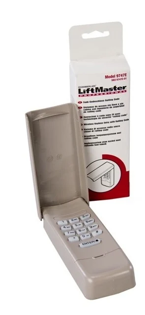LiftMaster 9747E draadloos bedieningspaneel met rolling code