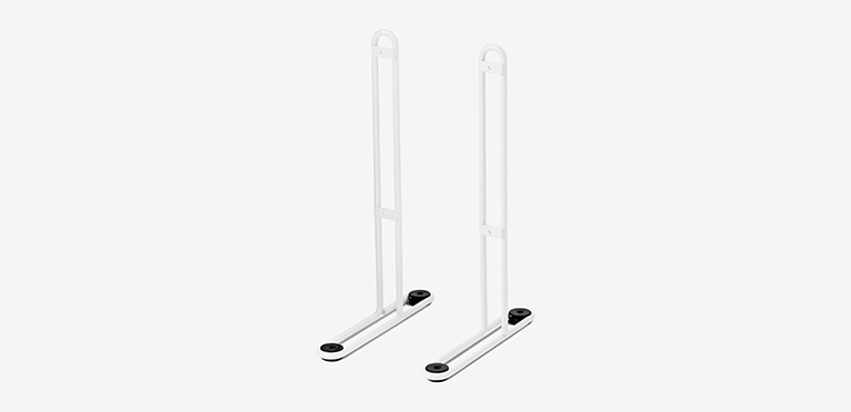 Adax vloerstandaard voor Glamox TPA wandpanelen Adax vloerstandaard voor Glamox TPA wandpanelen