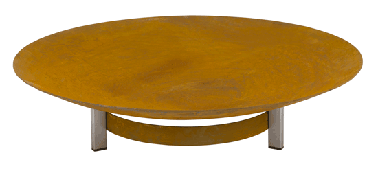 dancook 9400 vuurschaal, te combineren met dancook 9500 dancook 9400 corten vuurschaal